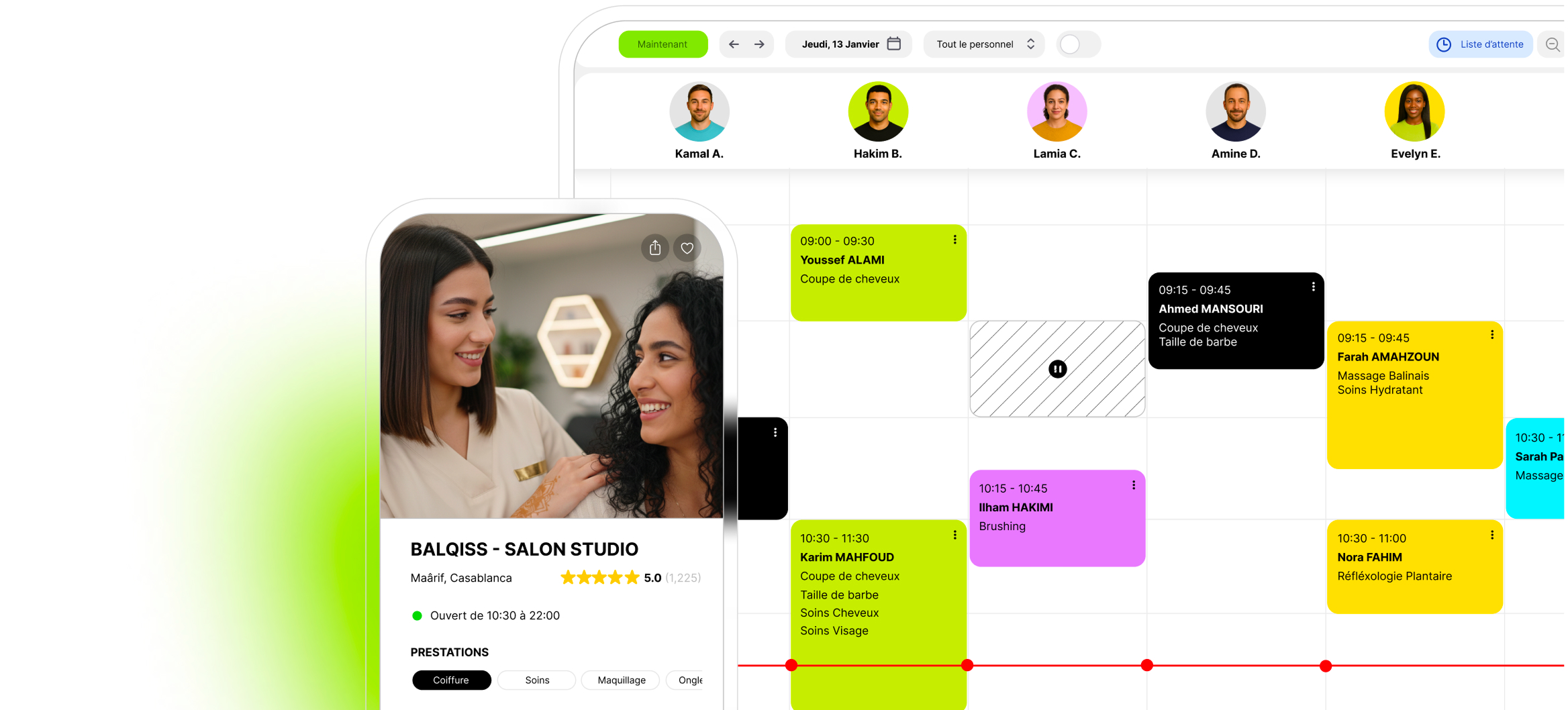 Saloon pour les Pros